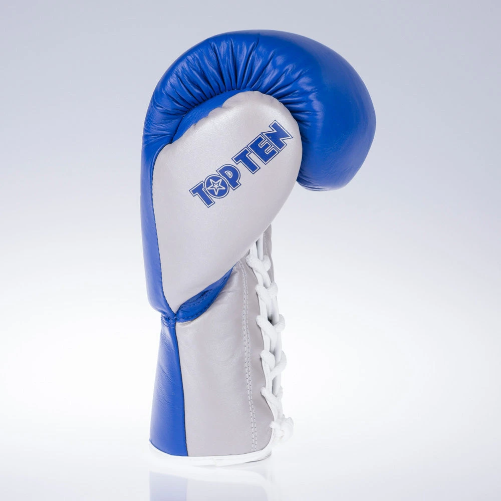 Top Ten Pro Boxing Gloves - Blue/silver, 20182-6110 - Image 5