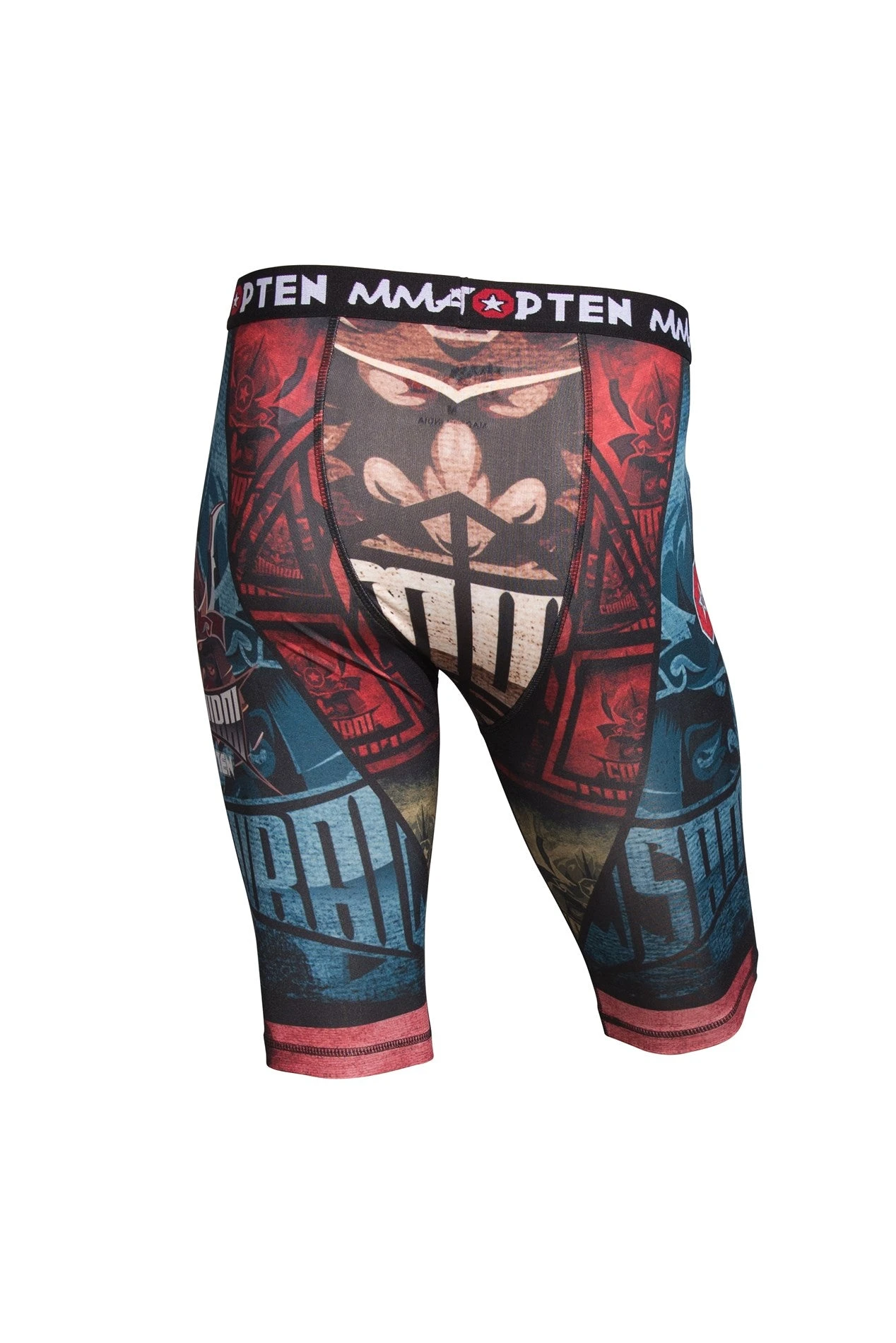 MMA Compression Short TOP TEN Samurai, 18805-91 - Image 2