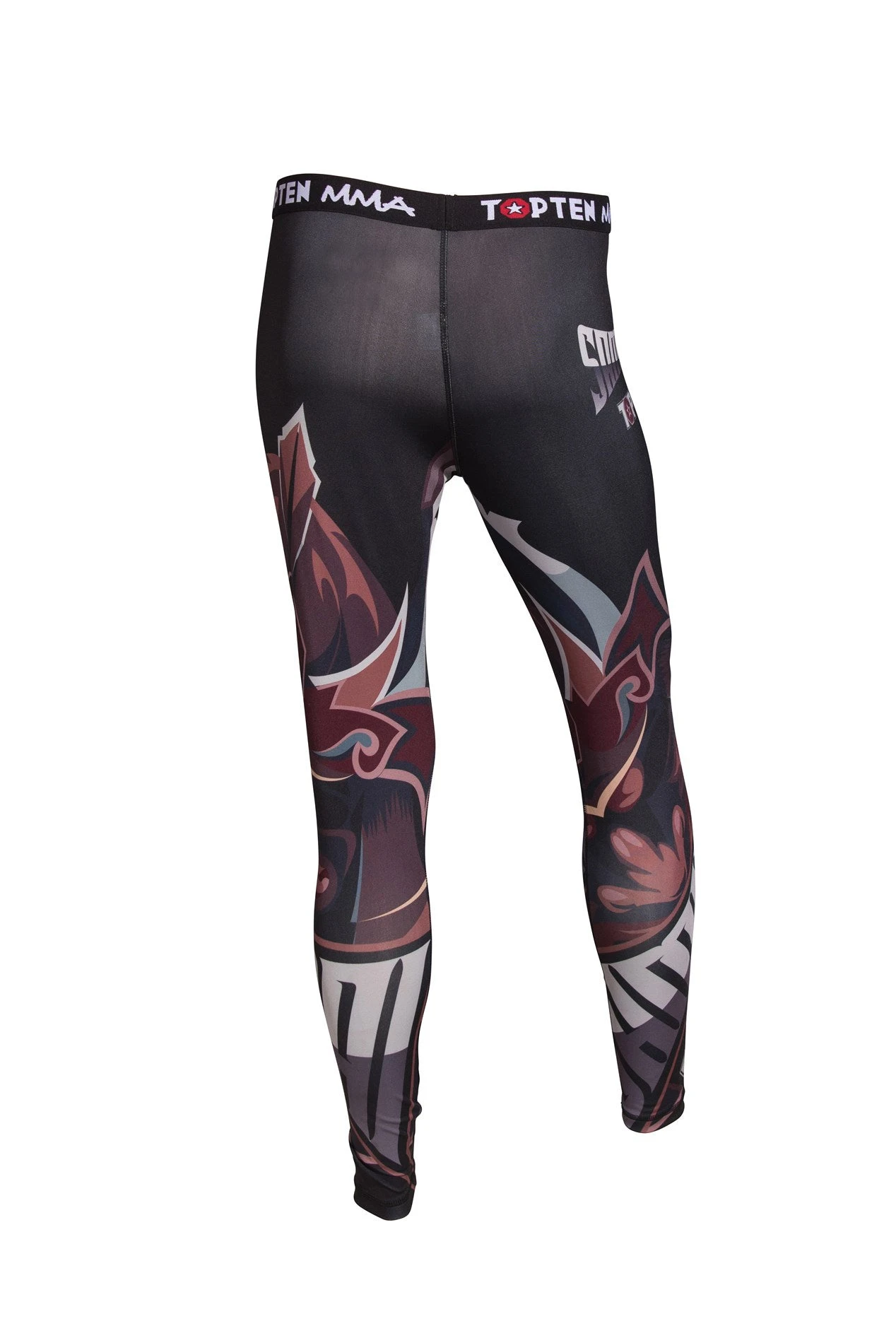 MMA Compression Legging TOP TEN Samurai, 1880491 - Image 2