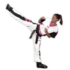 Fight Uniform Top TenMesh NEON - White, 1681-71