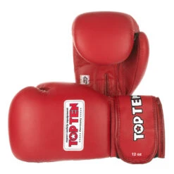 Top Ten Competition Boxing Gloves AIBA 2014 - Red, 2010-4N