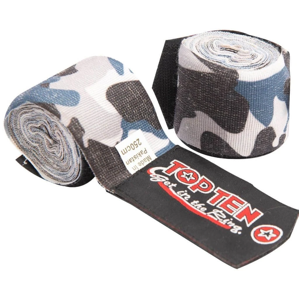 TOP TEN Elasticated Hand Wraps 'Military' - Image 2