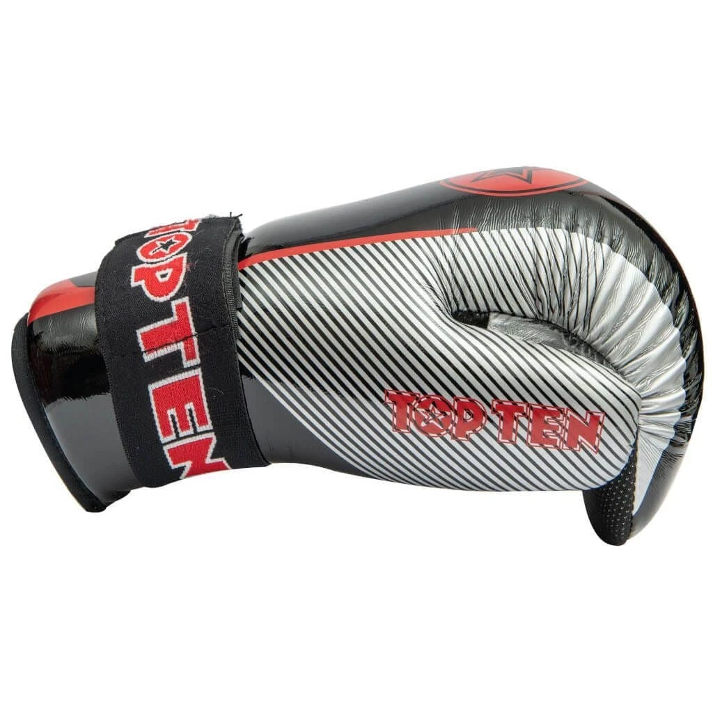 TOP TEN Glossy Block Pointfighter Gloves Star & Stripes - Image 3