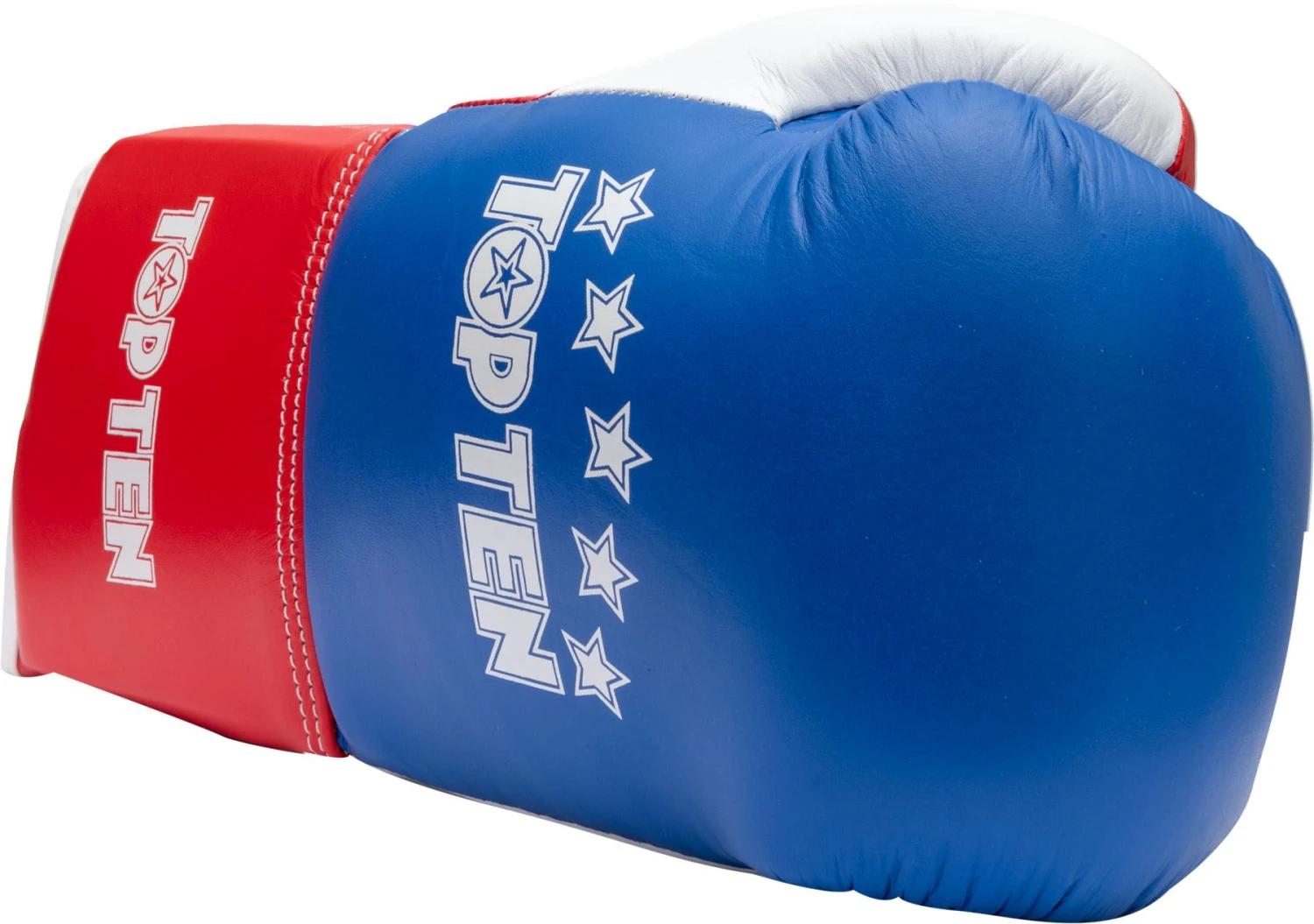 Top Ten Classic Lace Up Boxing Gloves - Tricolor - Image 2