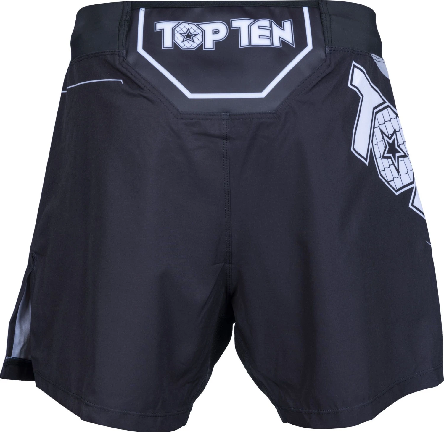 Top Ten MMA Shorts Fight Team - Black - Image 4