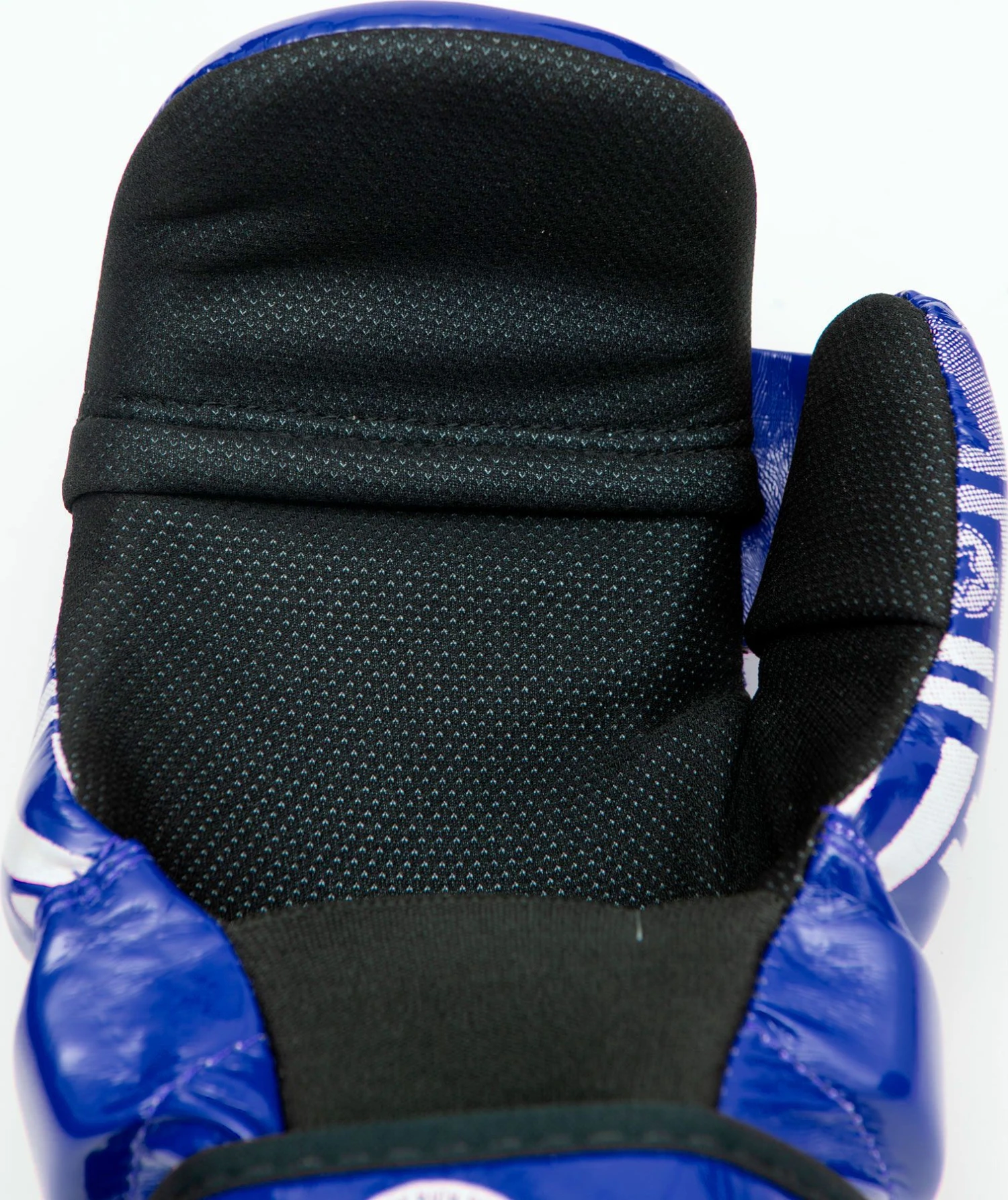 Top Ten Open Gloves "Glossy Block Prism"- Blue - Image 5