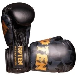 TOP TEN PRISM Boxing Gloves Black/Gold