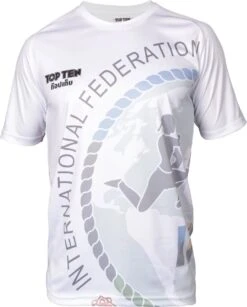 Top Ten IFMA Training T-Shirt Royal Muay - White